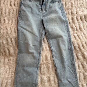 American Eagle Outfitters Light Blue Mom Jeans